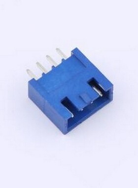 TJC3B-H-4A-11.2-BL 线对板针座 1x4P 间距:2.5mm 直插 插件,P=2.
