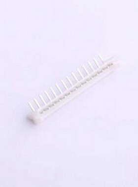 HX25005-14WAD 线对板针座 1x14P 间距:2.5mm 弯插 白色 弯插,P=2