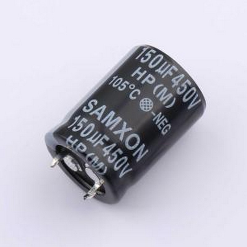 EHP157M2WN30SZ 牛角型电解电容 HP 150uF 450V 插件,D22xL30mm