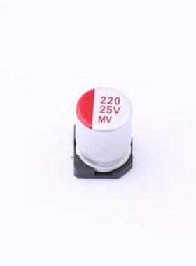 118EC235 固态电容 220uF ±20% 25V SMD,6.3x9mm