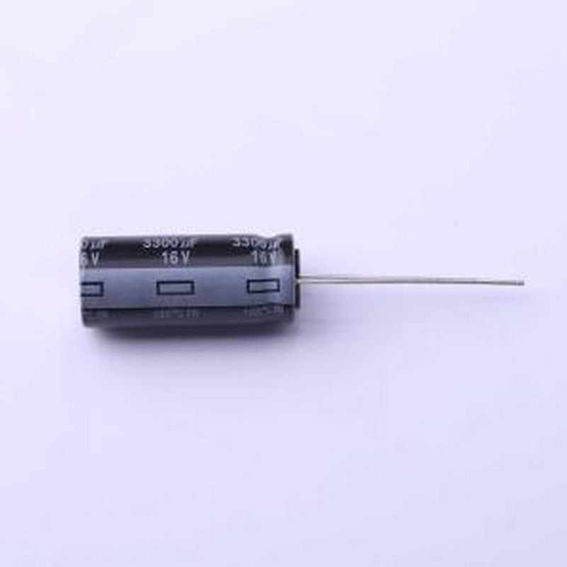 EEUFR1C332L 直插铝电解电容 3300uF ±20% 16V 插件,D12.5xL30mm