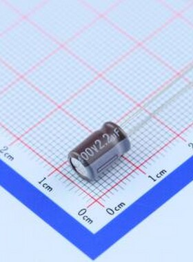 EGS2GM2R2E09OT 直插铝电解电容 2.2uF ±20% 400V 插件,D6.3xL9m