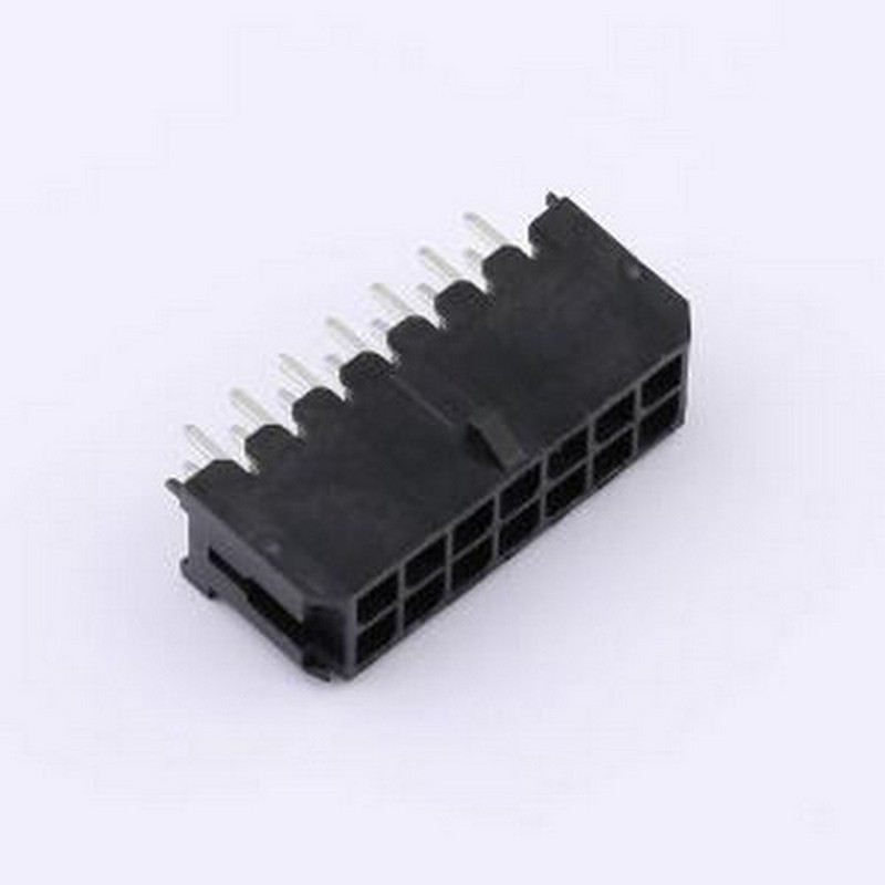 WAFER-MX300ZZ-27A 线对板针座 WAFER MX3.0直针2*7P 插件,P=3mm