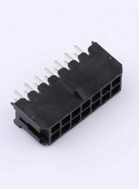 WAFER-MX300ZZ-27A 线对板针座 WAFER MX3.0直针2*7P 插件,P=3mm