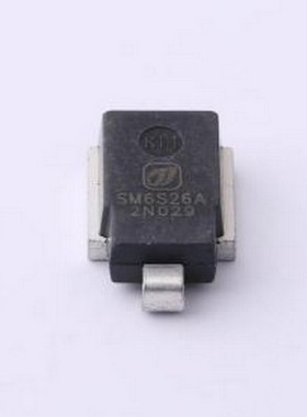 SM6S26A 静电和浪涌保护(TVS/ESD) 单向TVS 26V截止 109A峰值脉冲