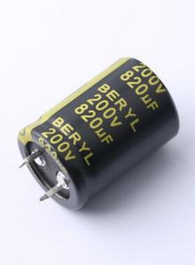 KS200M821SI225*35TA-1A1ET 牛角型电解电容 820uF ±20% 200V 插