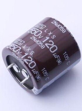 ELXS551VSN121MR30S 牛角型电解电容 120uF ±20% 550V 插件,D30x