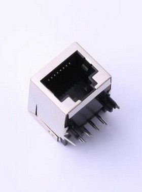 HC-RJ45-059-1-4-H 以太网连接器(RJ45 RJ11) 弯插 不带LED 插件