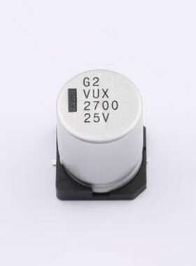 VUX272M1ETR-1621 贴片型铝电解电容 2700uF ±20% 25V SMD,D16xL