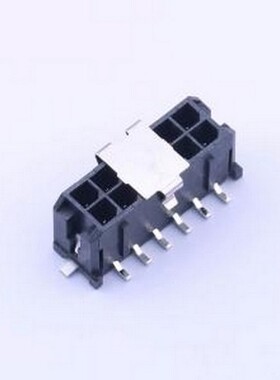 430451218 线对板针座 2x6P 间距:3mm 立贴 系列:Micro-Fit(MX 3.