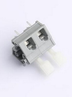 256-502/333-000 弹簧式接线端子 1x2P 7.62mm 每排P数:2 排数:1