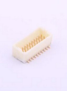 BM20B-SRDS-G-TF(LF)(SN) 线对板针座 2x10P 间距:1mm 立贴 系列: