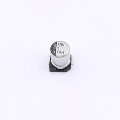 EFVH050ADA010M0454 贴片型铝电解电容 1uF ±20% 50V SMD,D4xL5.