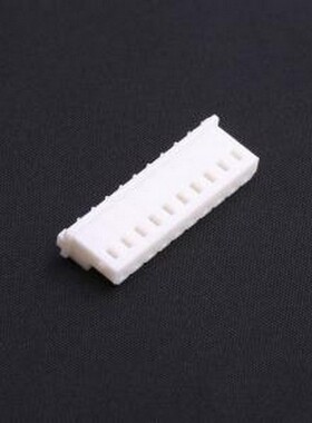 HX25014-10Y 胶壳(线对板/线对线) 1x10P 2.5mm 白色 P=2.5mm