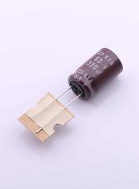 EKYA630ETD331MK20S 直插铝电解电容 330uF ±20% 63V 插件,D12.5