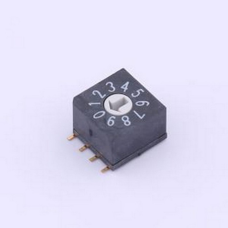 EDR-10S 旋转编码器 E系列 微型旋转编码开关 SMD-5P,10x10mm