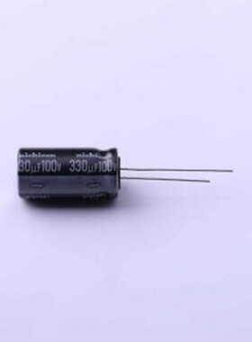 UVY2A331MHD 直插铝电解电容 330uF ±20% 100V 插件,D12.5xL25mm