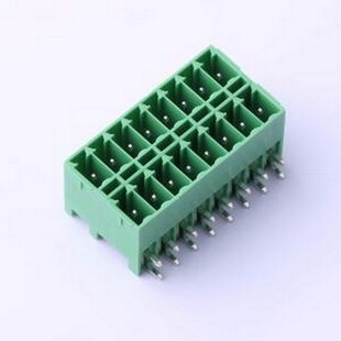 JL15EDGKNR-35016G01 插拔式接线端子 3.5mm 弯插,P=3.5mm