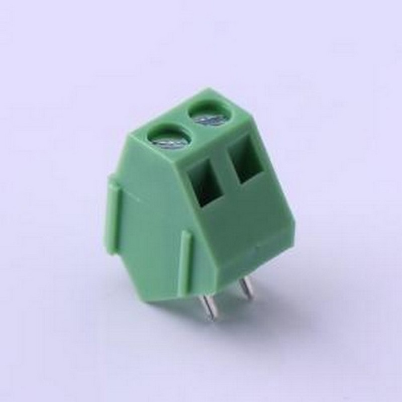 KF103-5.0-2P 螺钉式接线端子 5mm 1x2P 排数:1 每排P数:2 直插