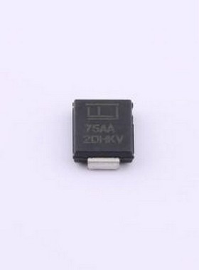 TPSMC75A 静电和浪涌保护(TVS/ESD) 单向TVS 64.1V截止 14.8A峰值