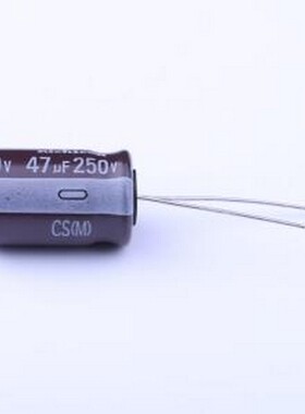 UCS2E470MHD 直插铝电解电容 47uF ±20% 250V 插件,D12.5xL20mm
