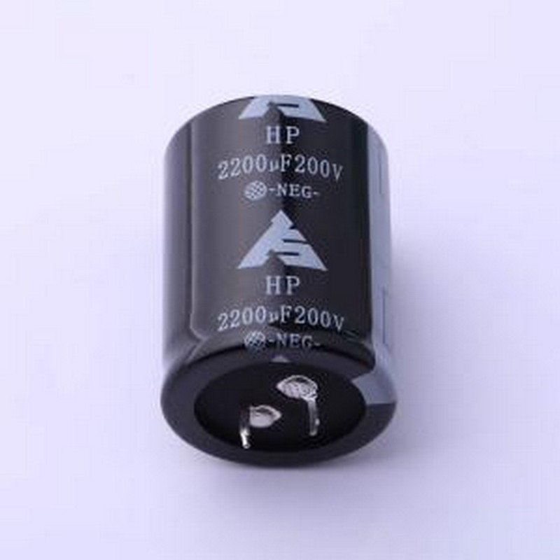 HPL222M35045FVA 牛角型电解电容 2200uF ±20% 200V 插件,D35xL4
