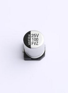 EFVZ025ADA101M0677 贴片型铝电解电容 100uF ±20% 25V SMD,D6.3