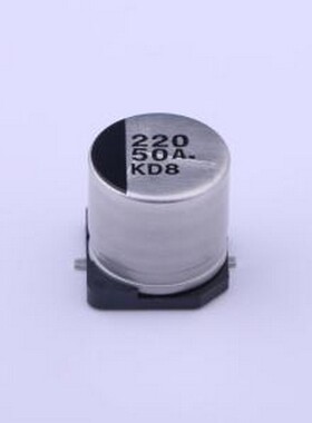 EEE1HA221UAP 贴片型铝电解电容 220uF ±20% 50V SMD,D10xL10.2m