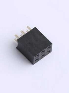 F185-1203A0ASYA3 排母 2x3P 间距:2.54mm 直插 插件,P=2.54mm
