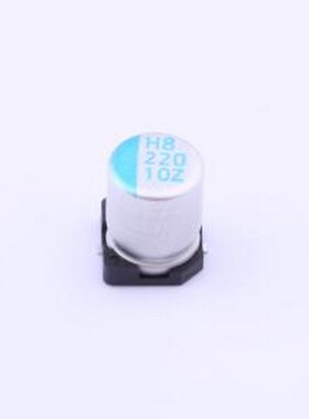 OVZ221M1ATR-0608 固态电容 220uF ±20% 10V SMD,D6.3xL7.7mm