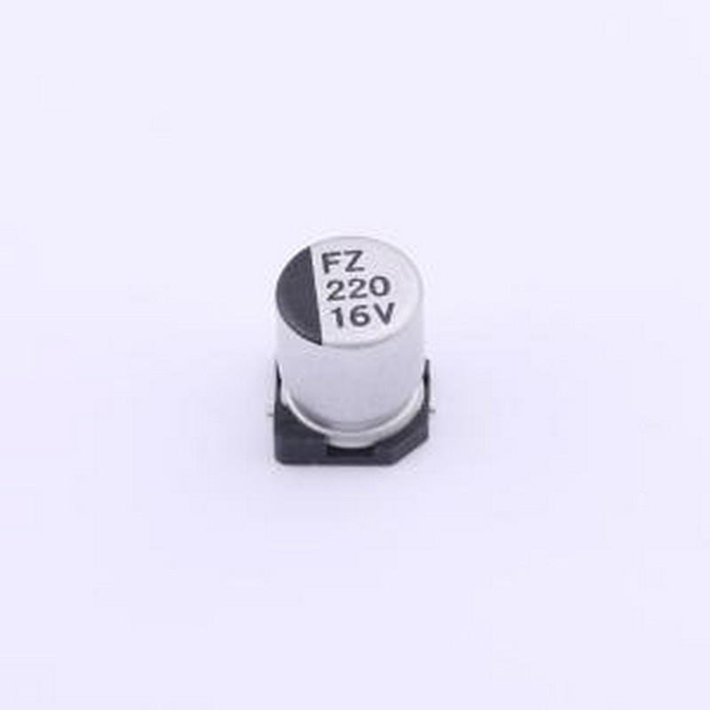 FZ1C221M0607 贴片型铝电解电容 220uF ±20% 16V SMD,D6.3xL7.7m