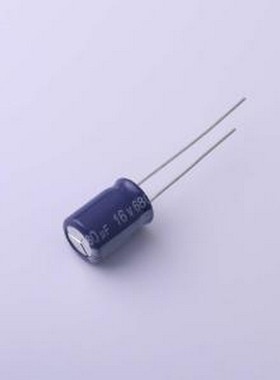 ERR1CM681F12OT 直插铝电解电容 680uF ±20% 16V 插件,D8xL12mm