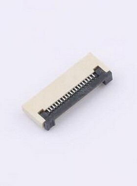 FC-05A19P11H20 FFC/FPC连接器 间距:0.5mm 19P 翻盖式 下接 SMD,