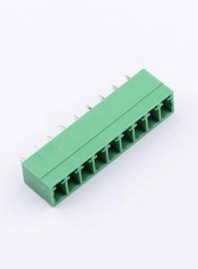 JCB381-ZOMC9P 插拔式接线端子 3.81mm 1x9P 排数:1 每排P数:9 闭