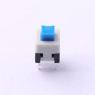 XKB7070-W-92 按键开关 按键开关 7x7插件平头无锁 蓝白黑 插件