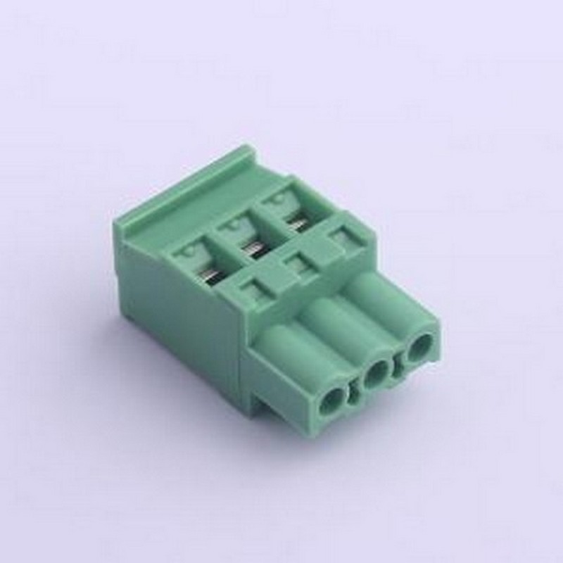 KF2EDGKB-5.0-3P 插拔式接线端子 5mm 1x3P 排数:1 每排P数:3 P=5