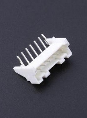 HC-PA-7AWD 线对板针座 1x7P 间距:2mm 弯插 系列:PA 弯插,P=2mm