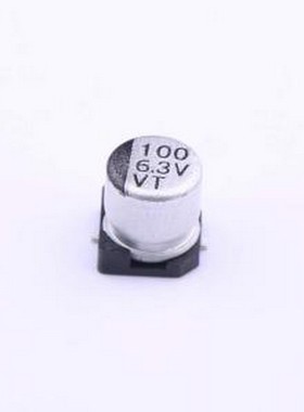 VT0J101M0505 贴片型铝电解电容 100uF ±20% 6.3V SMD,D5xL5.4mm