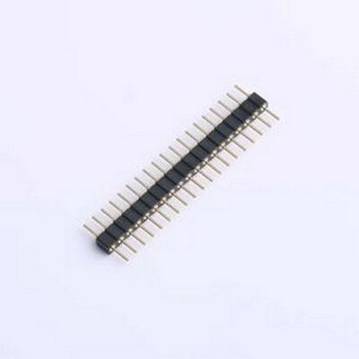 XDZ200C-1-19-Z-2.8-G1 排针 1x19P 间距:2mm 圆针 直插 插件,P=2