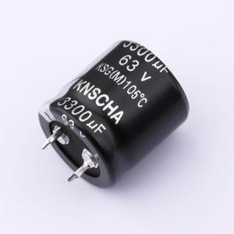 LSG063M338R253S1AA 牛角型电解电容 3300uF ±20% 63V 插件,D25x