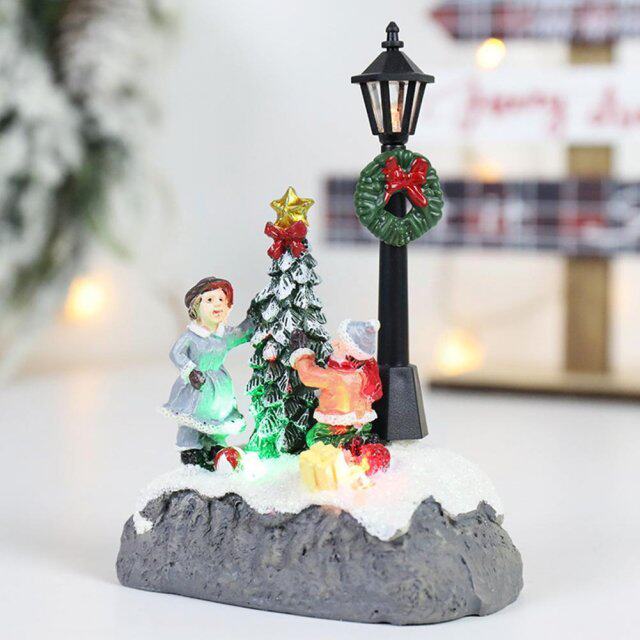 christmas decoration village collection figurine building sn
