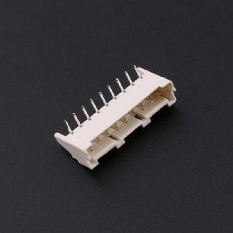 DL25018-9AWD 线对板针座 1x9P 间距:2.5mm 弯插 弯插,P=2.5mm