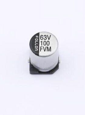 EFVM063ADA101M08B0 贴片型铝电解电容 100uF ±20% 63V SMD,D8xL