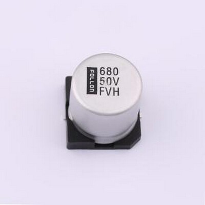 EFVH050ADA681M16H0 贴片型铝电解电容 680uF ±20% 50V SMD,D16x
