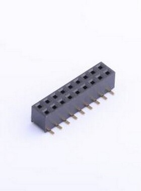 X4621FVS-2x09-C43D65 排母 间距:2mm 2x9P 立贴 SMD,P=2mm