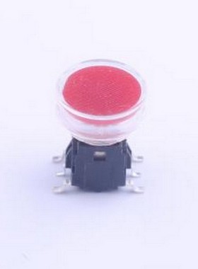 K6-6272S-02 轻触开关 贴片带灯开关 红色￠10mm*H13mm SMD