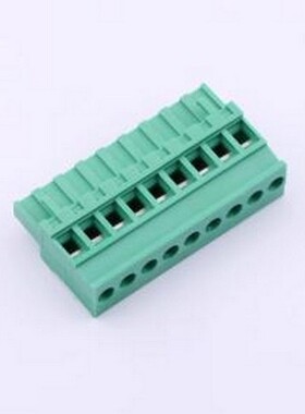 MX2EDGKA-5.08-09P-GN01-Cu-Y-A 插拔式接线端子 1x9P 5.08mm 排