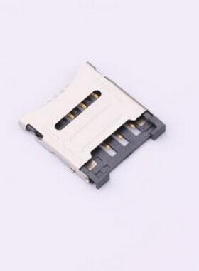 MICRO-SIM-006-H15 SIM卡连接器 翻盖式 MicroSIM卡 卡座 SMD
