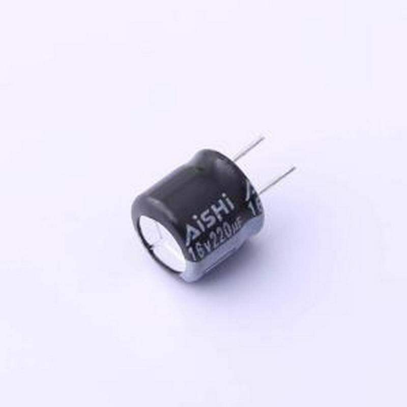 EML1CM221F07C50T 直插铝电解电容 220uF ±20% 16V 插件,D8xL7mm