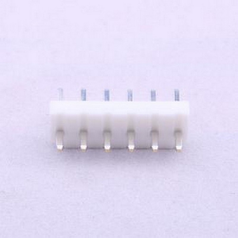 B6P-VH(LF)(SN) 线对板针座 1x6P 间距:3.96mm 直插 系列:VH 插件